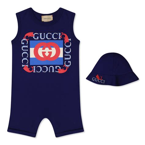 gucci baby boy romper|gucci baby boys clothing.